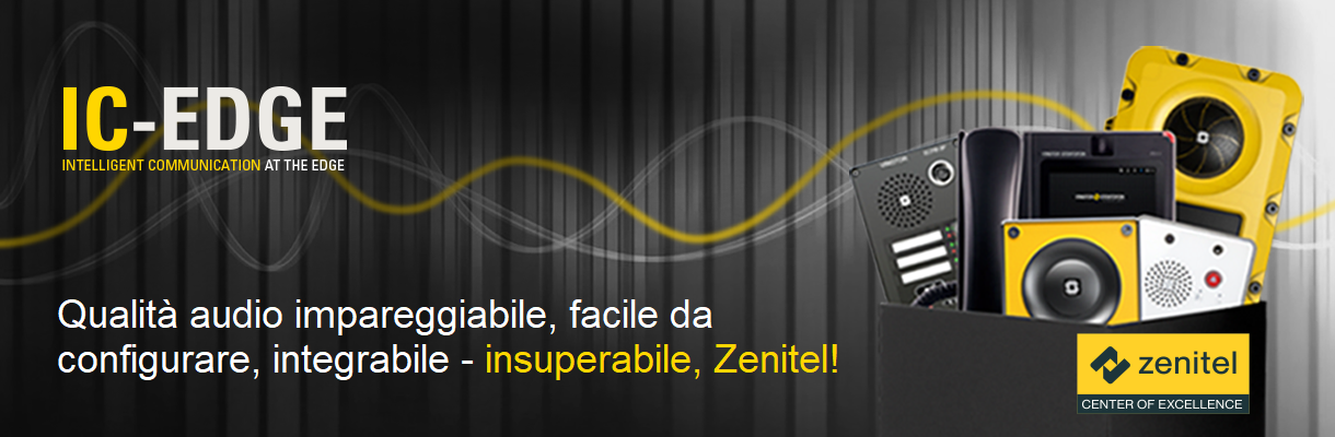 Sistema interfonico Zenitel IC-EDGE